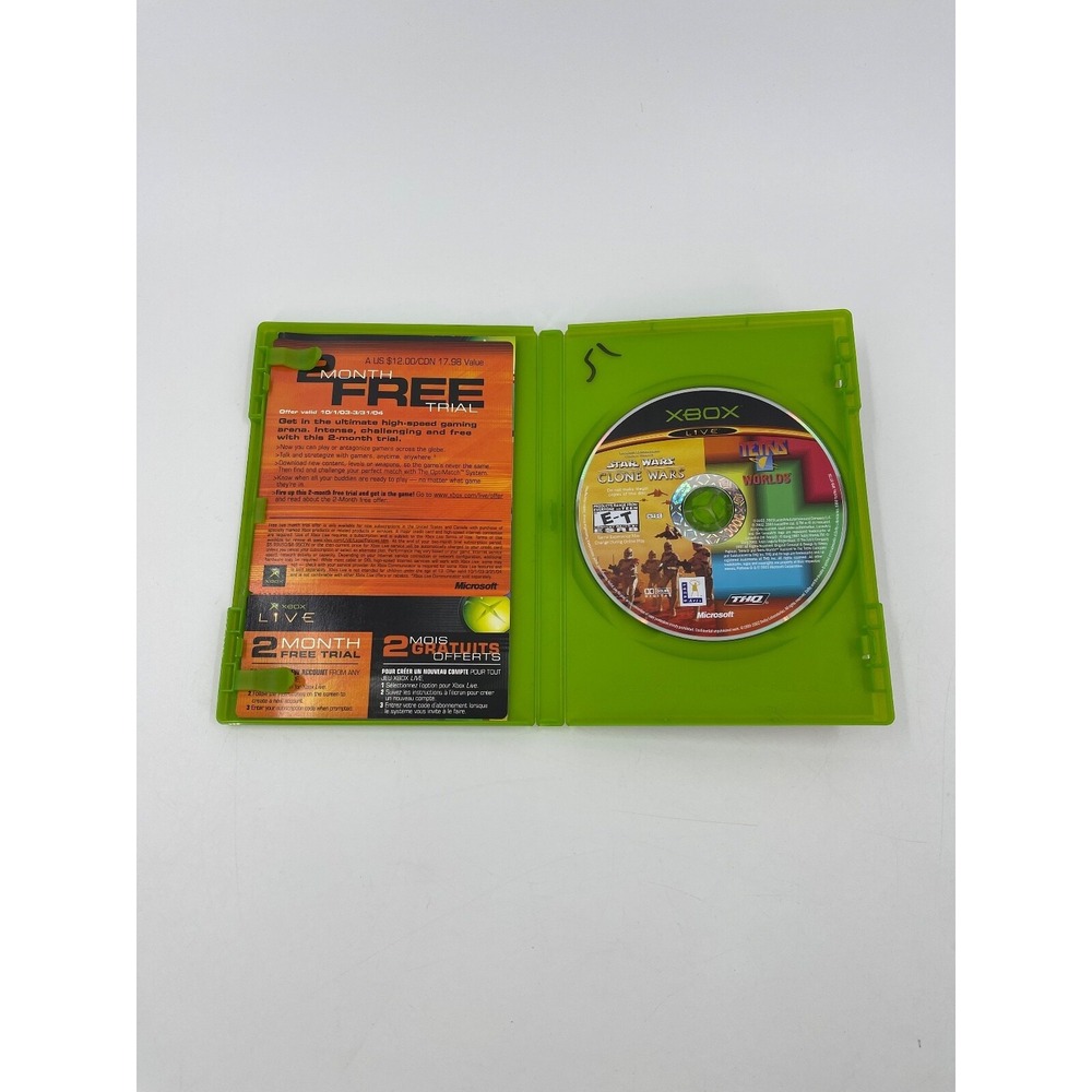 Star‎ Wars: The Clone Wars/Tetris Worlds (Microsoft Xbox, 2003) - Picture 4 of 8